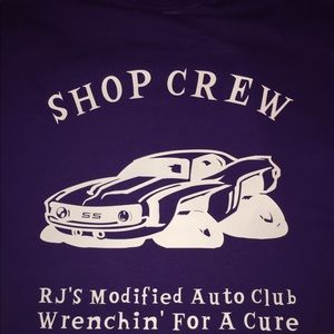 Cystic Fibrosis Team Walk Shirt. Gildan brand.